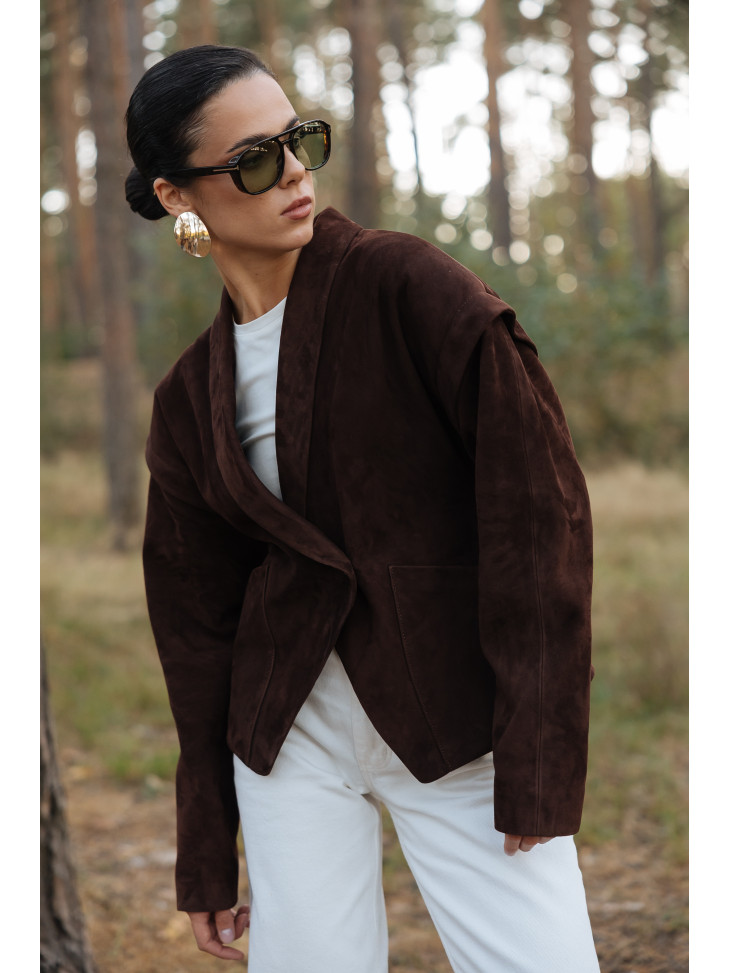 Куртка Шоколад Плечі