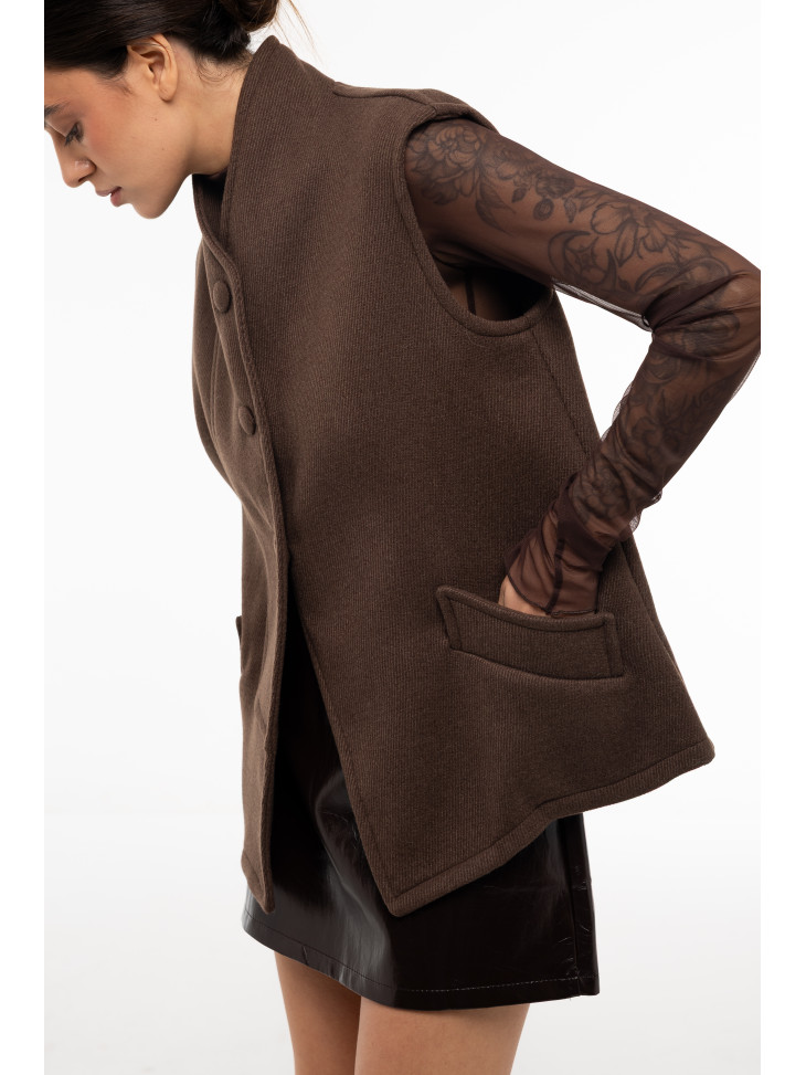 Жилет Вовна Діагональ